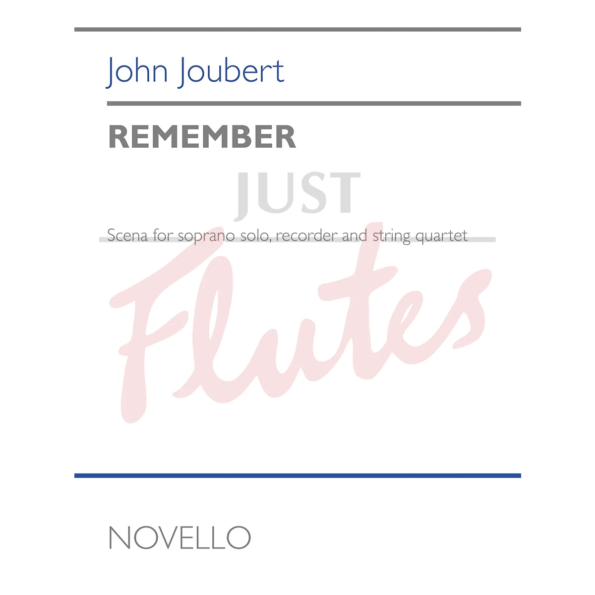 Remember for Soprano, Recorder and String Quartet