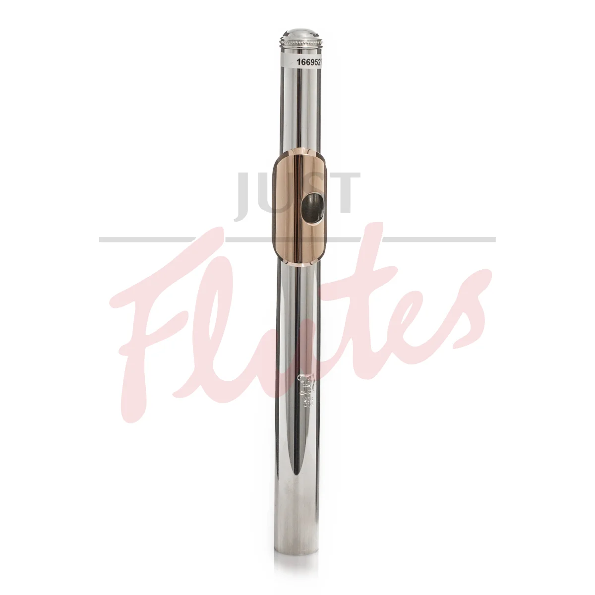 Nagahara .958 Solid Flute Headjoint with 10k Rose Lip and 18k Riser