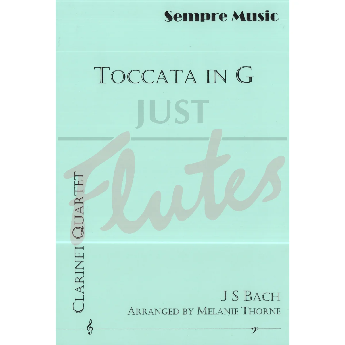 Toccata in G (First Movement) for Clarinet Quartet