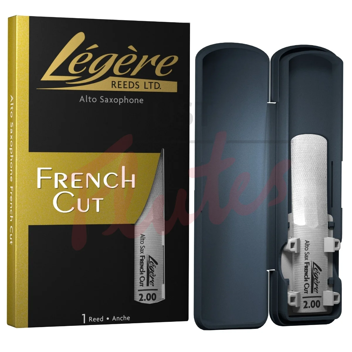 Légère French Cut Synthetic Alto Saxophone Reed, Strength 3.25