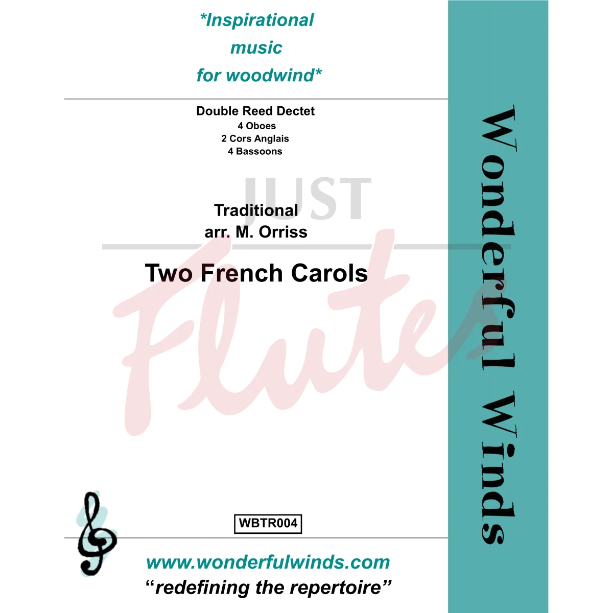 Two French Carols for Double Reed Dectet