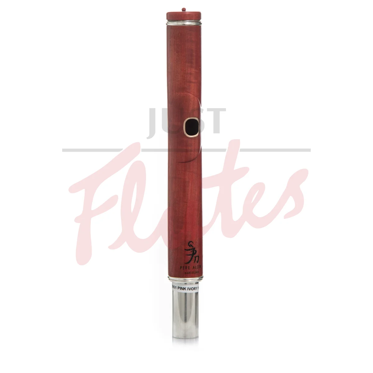 Pere Alcon Pink Ivory Thinwall Flute Headjoint With 14k Riser