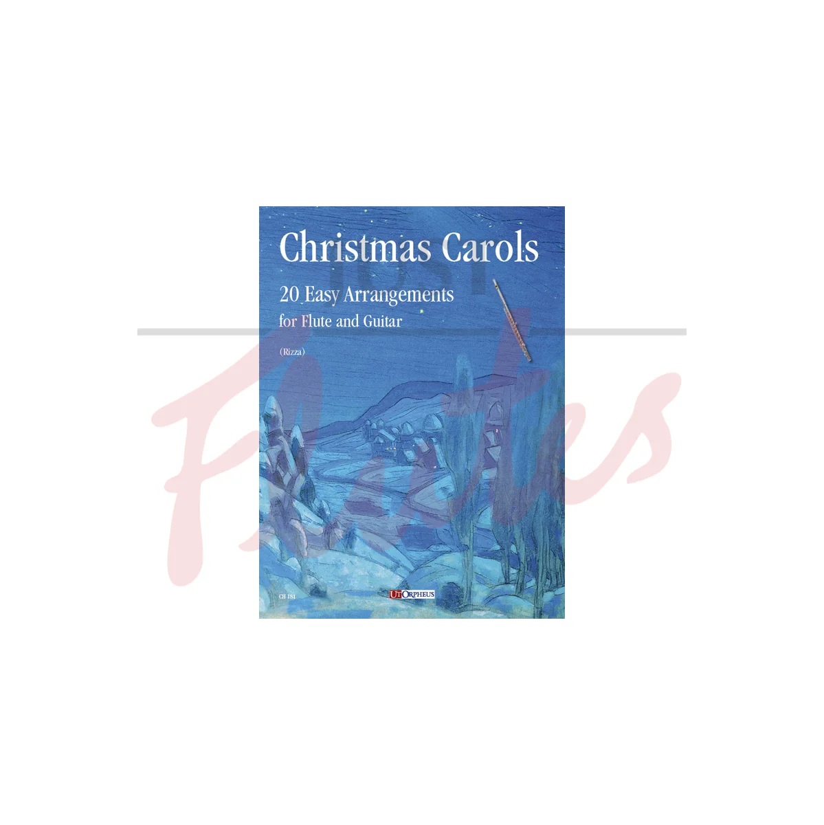 Christmas Carols: 20 Easy Arrangements for Flute and Guitar