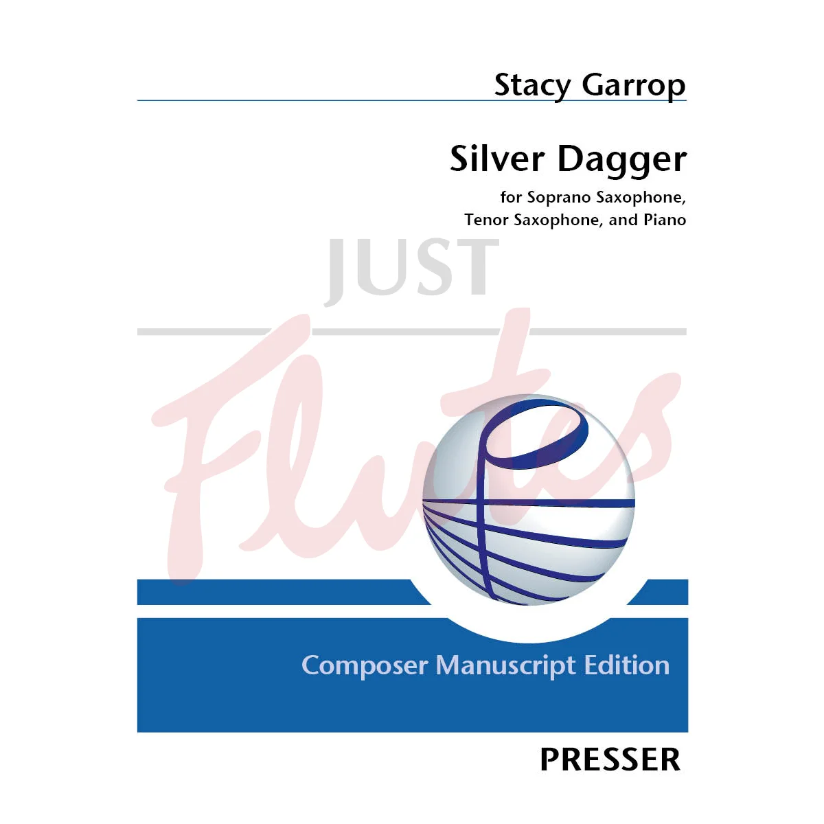 Silver Dagger for Soprano Saxophone, Tenor Saxophone and Piano