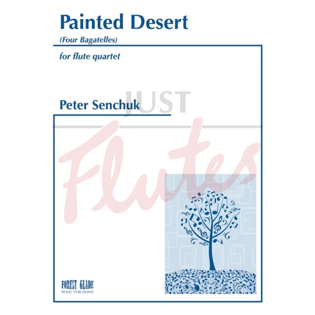 The Painted Desert for Flute Quartet