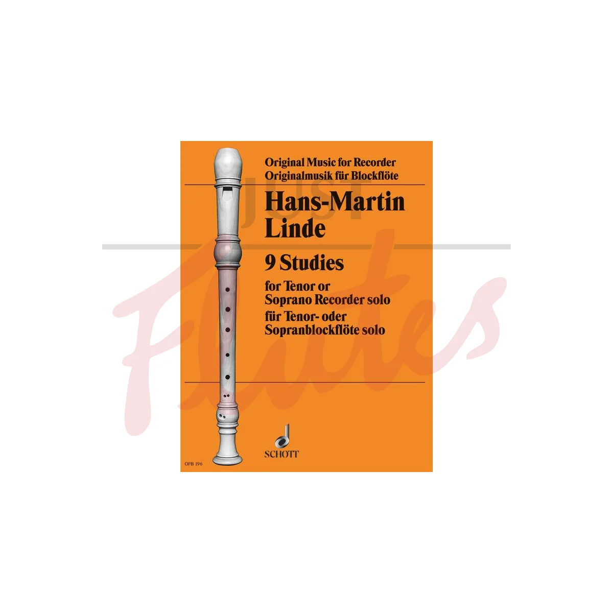 9 Studies for Tenor or Descant Recorder