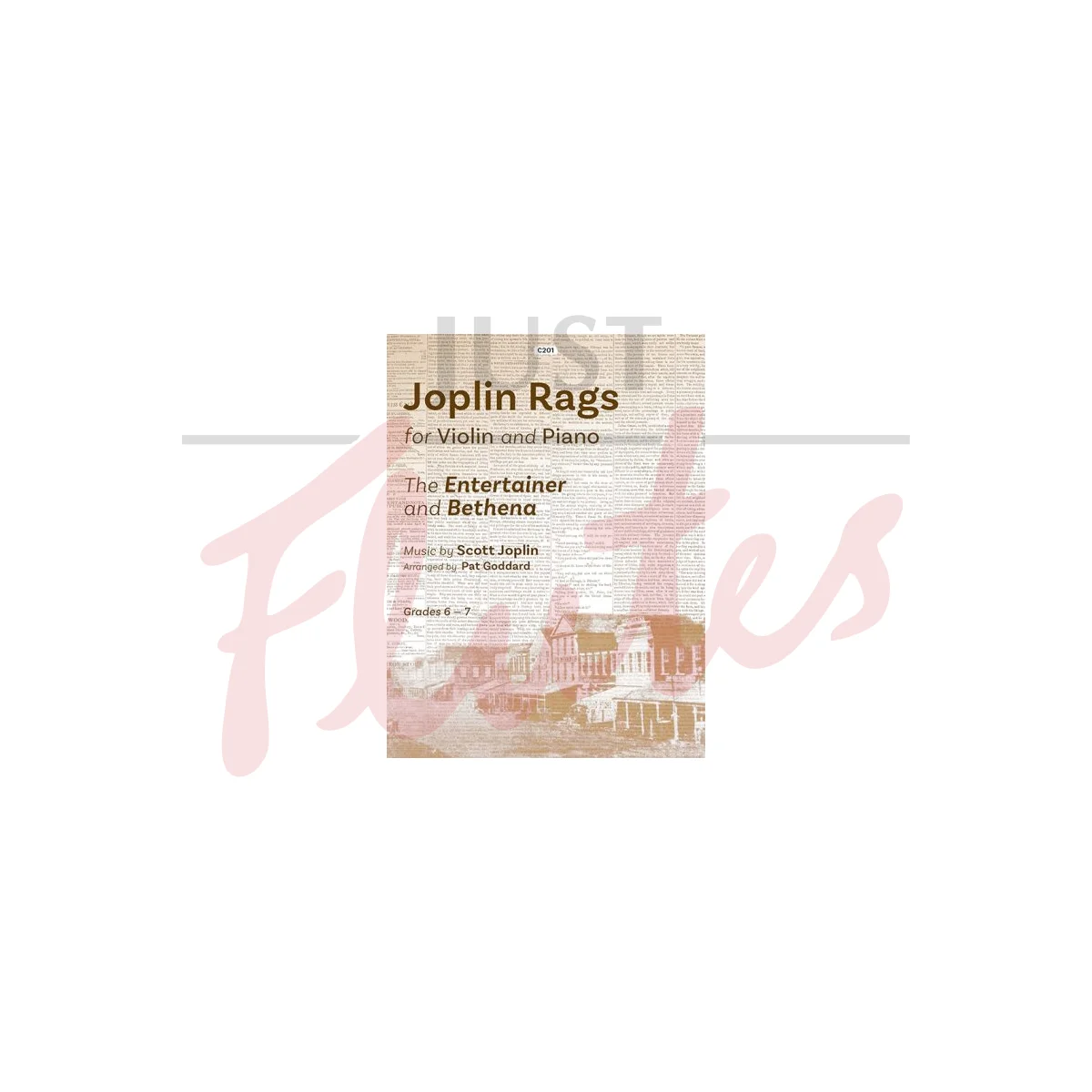 Joplin Rags for Violin and Piano