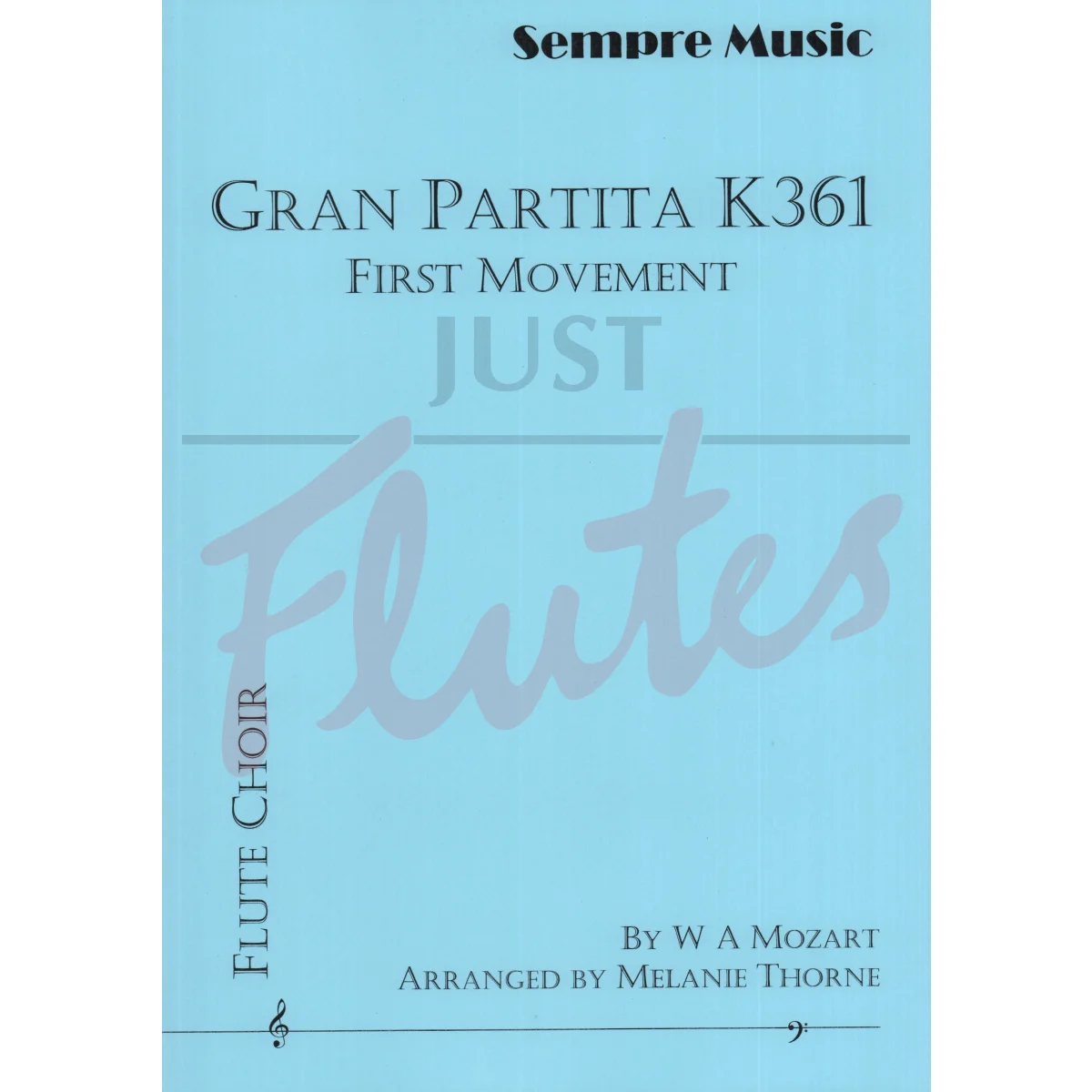 First Movement from &quot;Gran Partita&quot; for Flute Choir