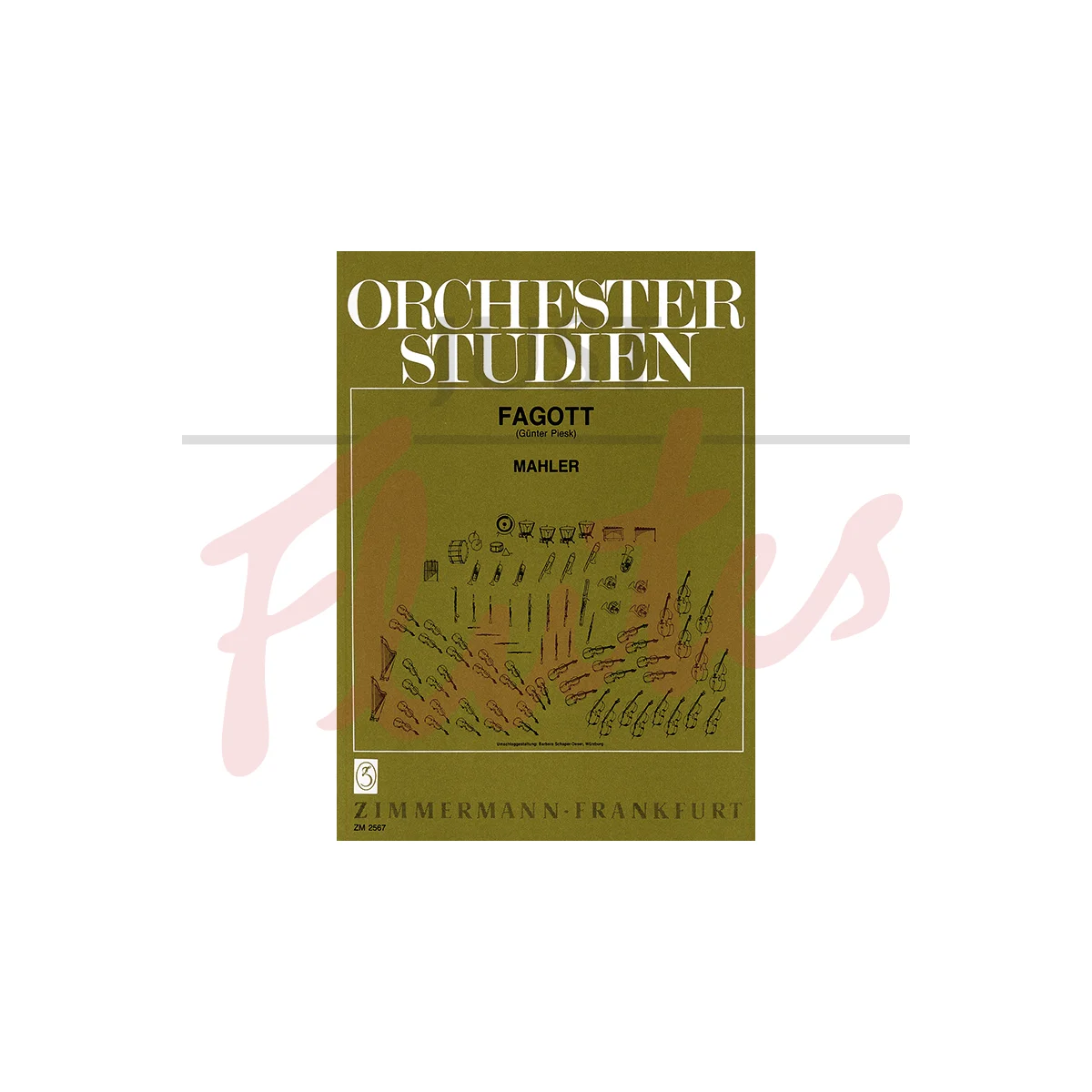 Orchestra Studies for Bassoon - Mahler