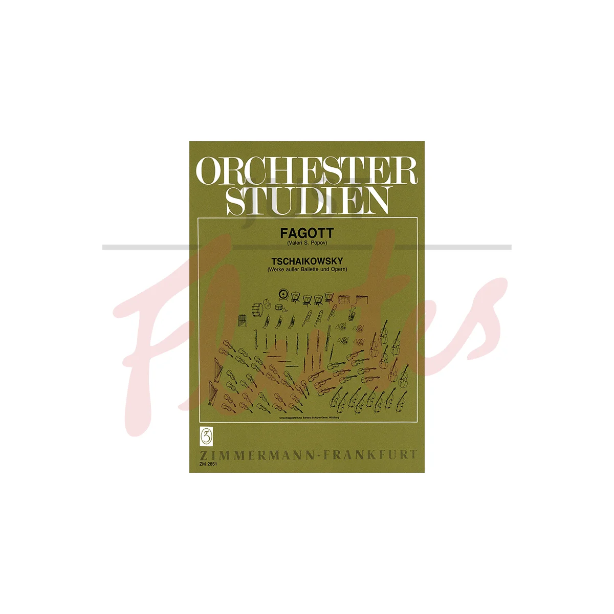 Orchestra Studies for Bassoon - Tchaikovsky Works (except Ballets and Operas)