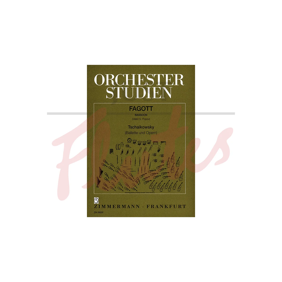 Orchestra Studies for Bassoon - Tchaikovsky Ballets and Operas