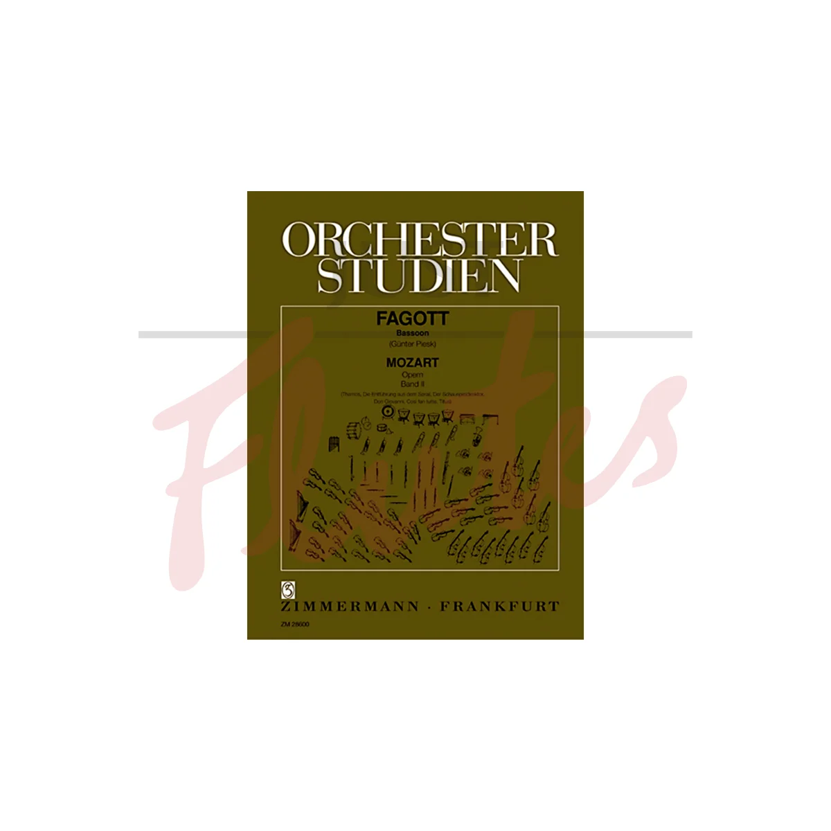 Orchestra Studies for Bassoon - Mozart Operas Vol.2