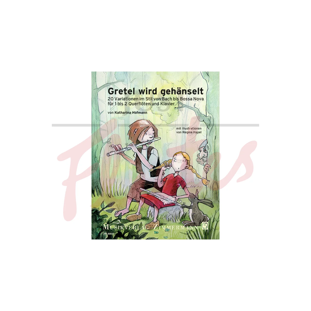 Gretel wird gehänselt for 1-2 Flutes and Piano