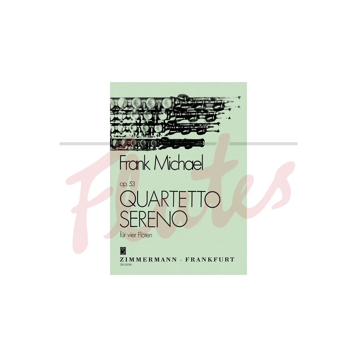 Quartetto Sereno for Four Flutes (1 Piccolo/2 Flutes/1 Recorder)