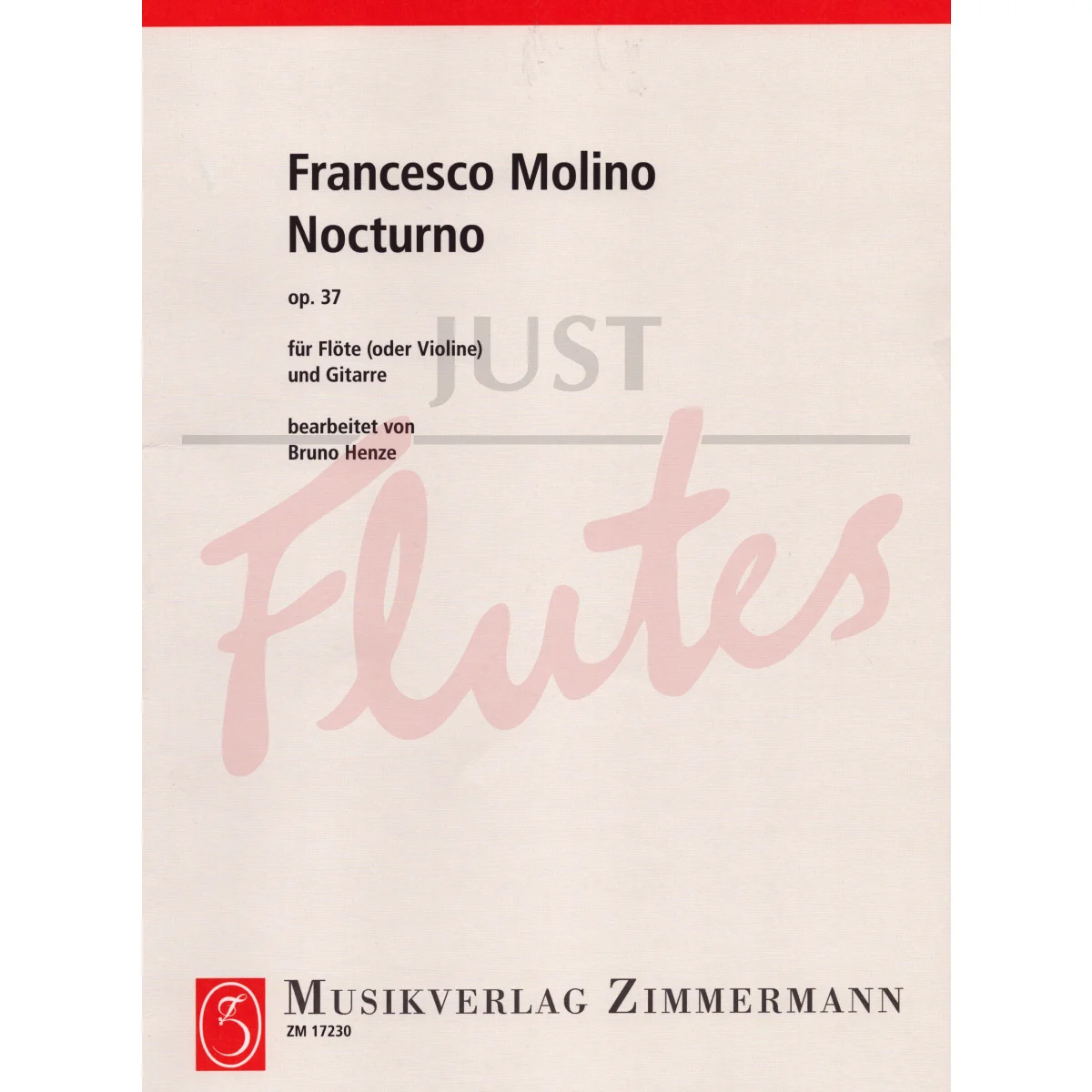Nocturno for Flute/Violin and Guitar