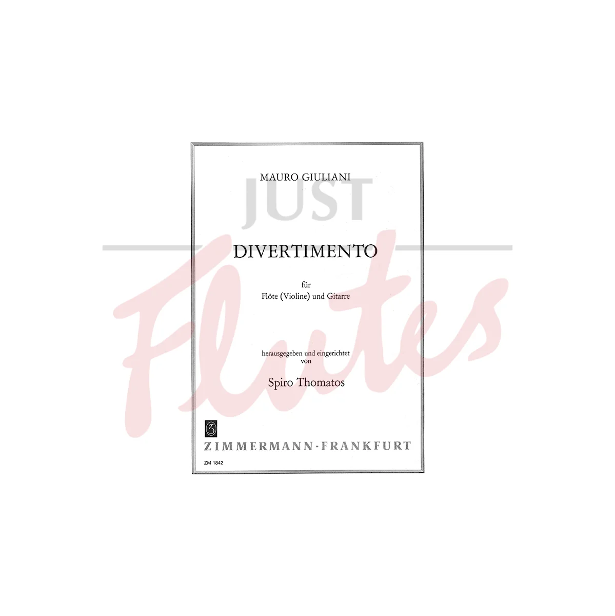 Divertimento for Flute/Violin and Guitar