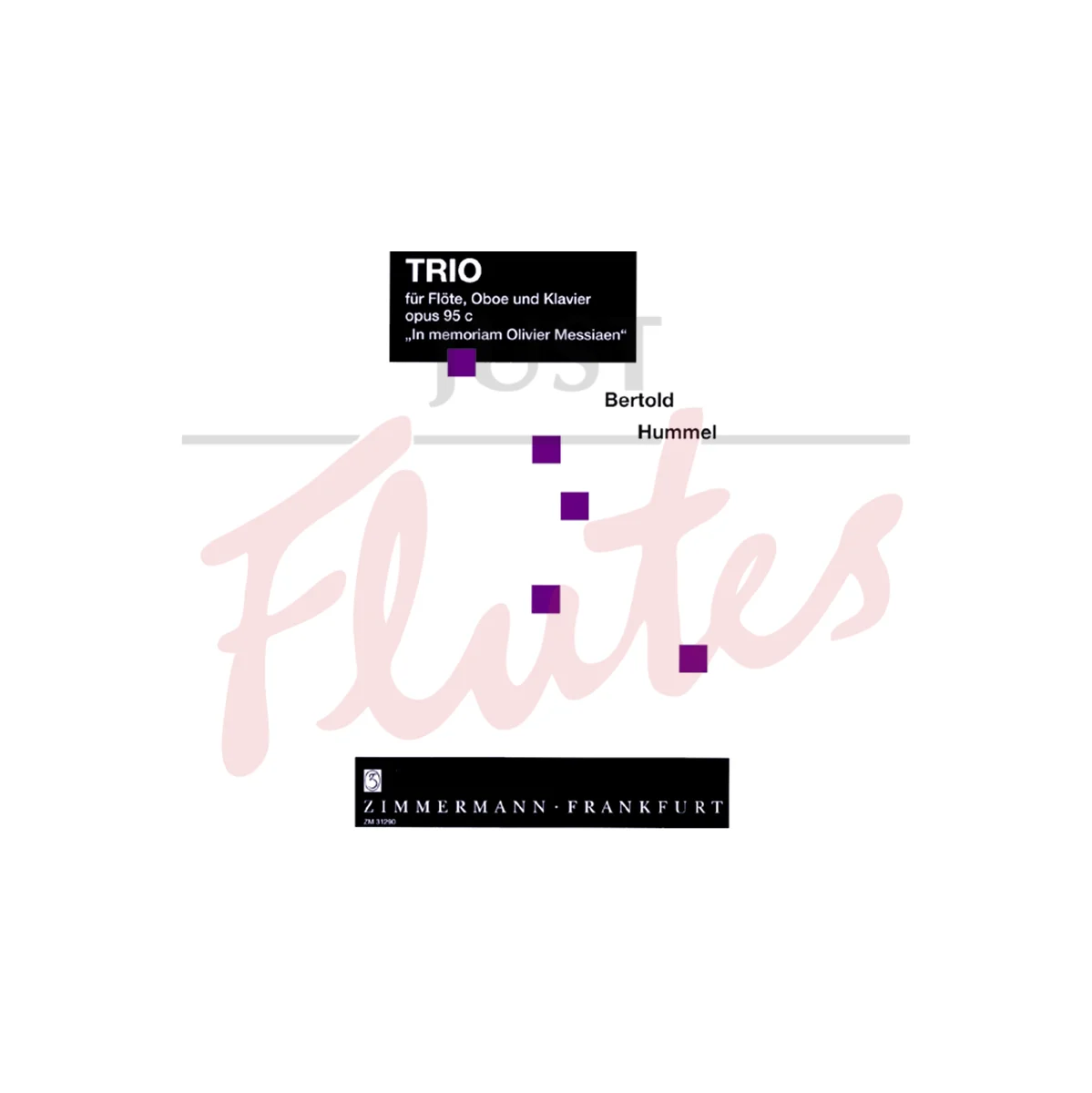 Trio In memoriam Olivier Messiaen for Flute, Oboe and Piano