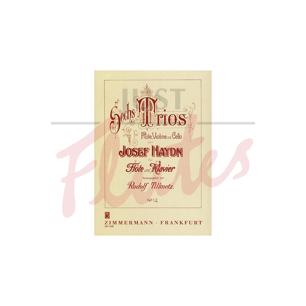 Six Trios for Flute and Piano, Book 2 No.4-6
