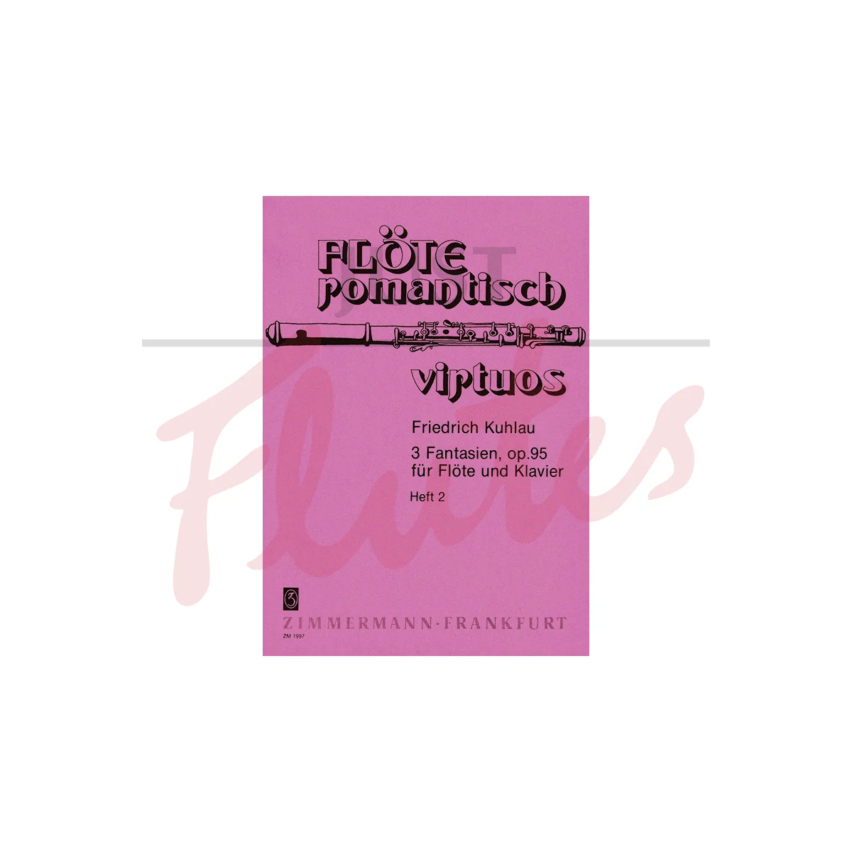 Three Fantasies for Flute and Piano, Vol.2