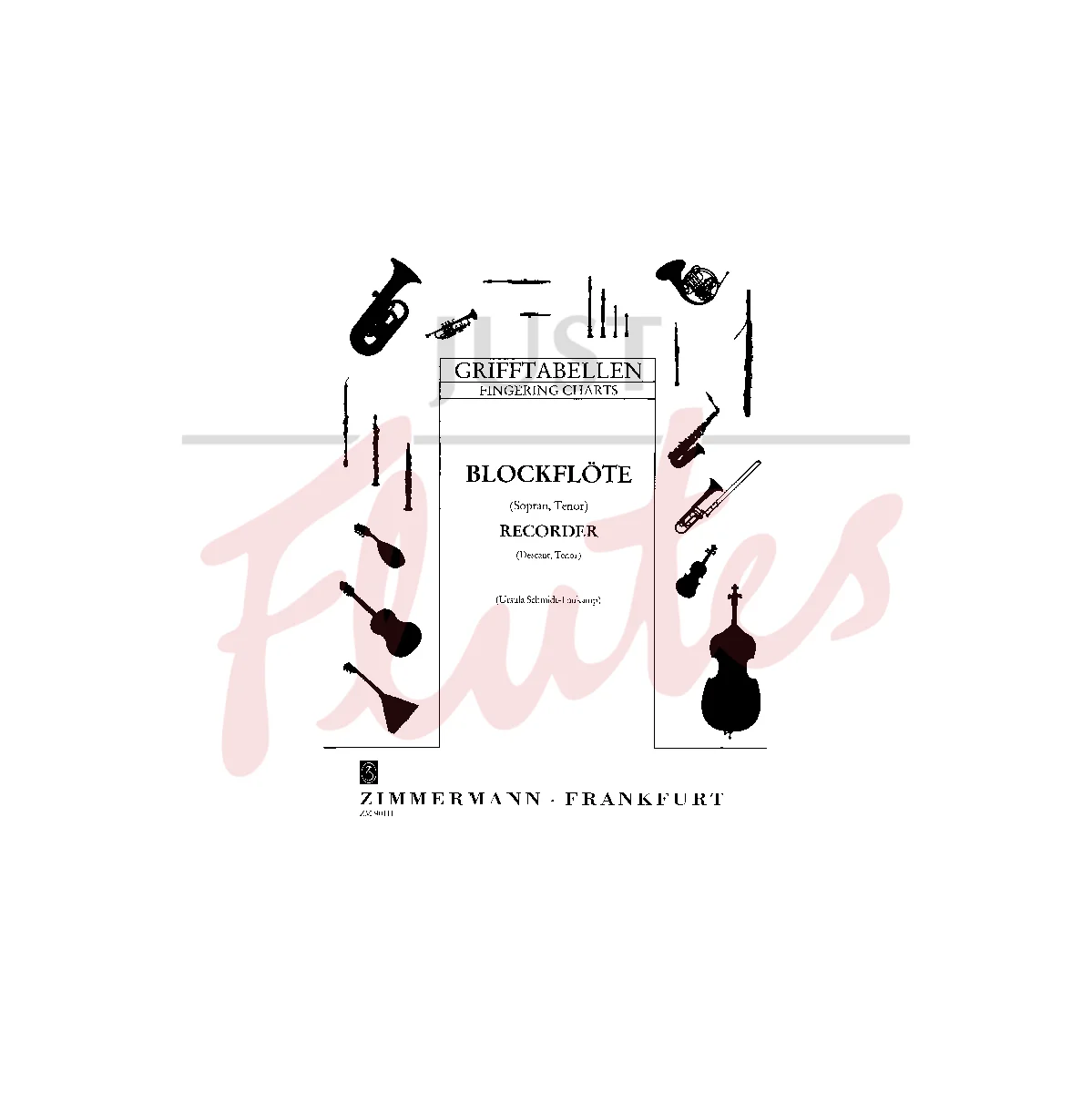 Fingering Chart for Descant/Tenor Recorder