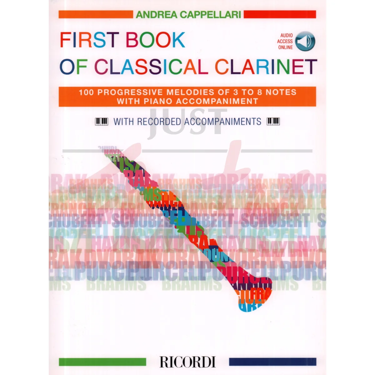 First Book of Classical Clarinet with Piano Accompaniment