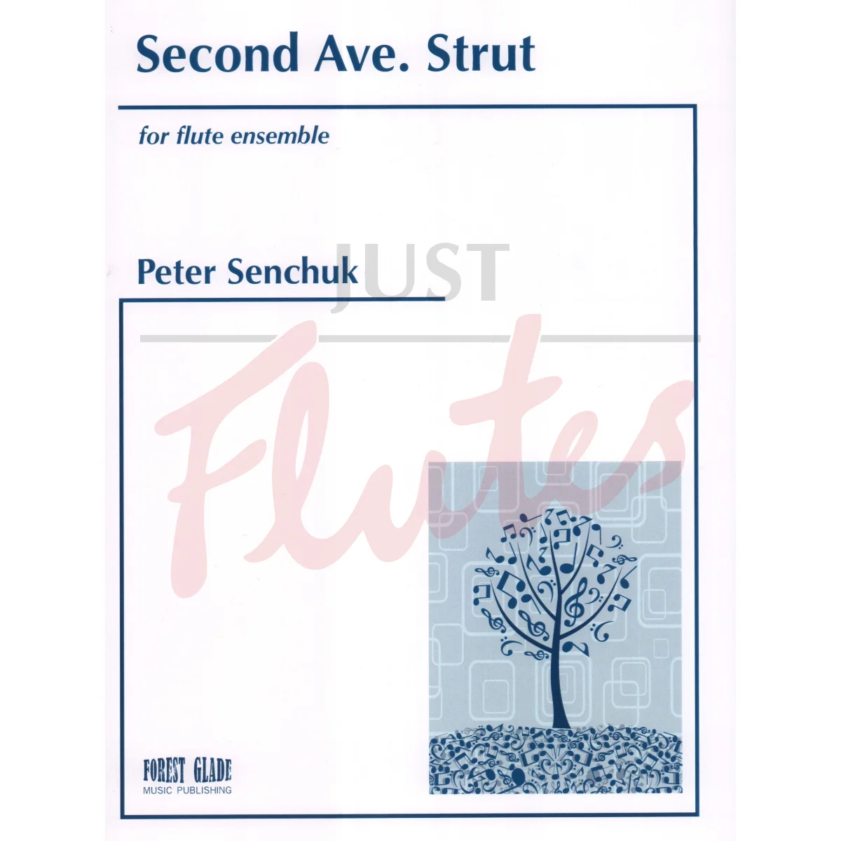 Second Ave. Strut for Flute Ensemble