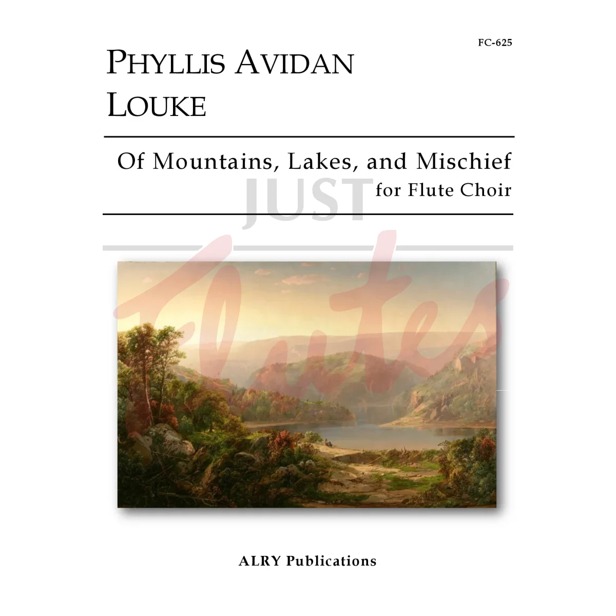 Of Mountains, Lakes, and Mischief for Flute Choir