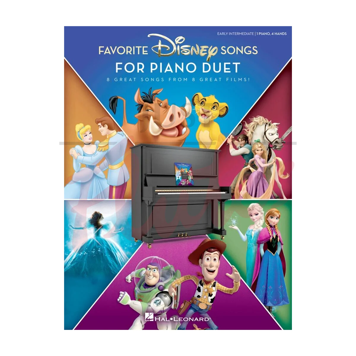 Favorite Disney Songs for Piano Duet