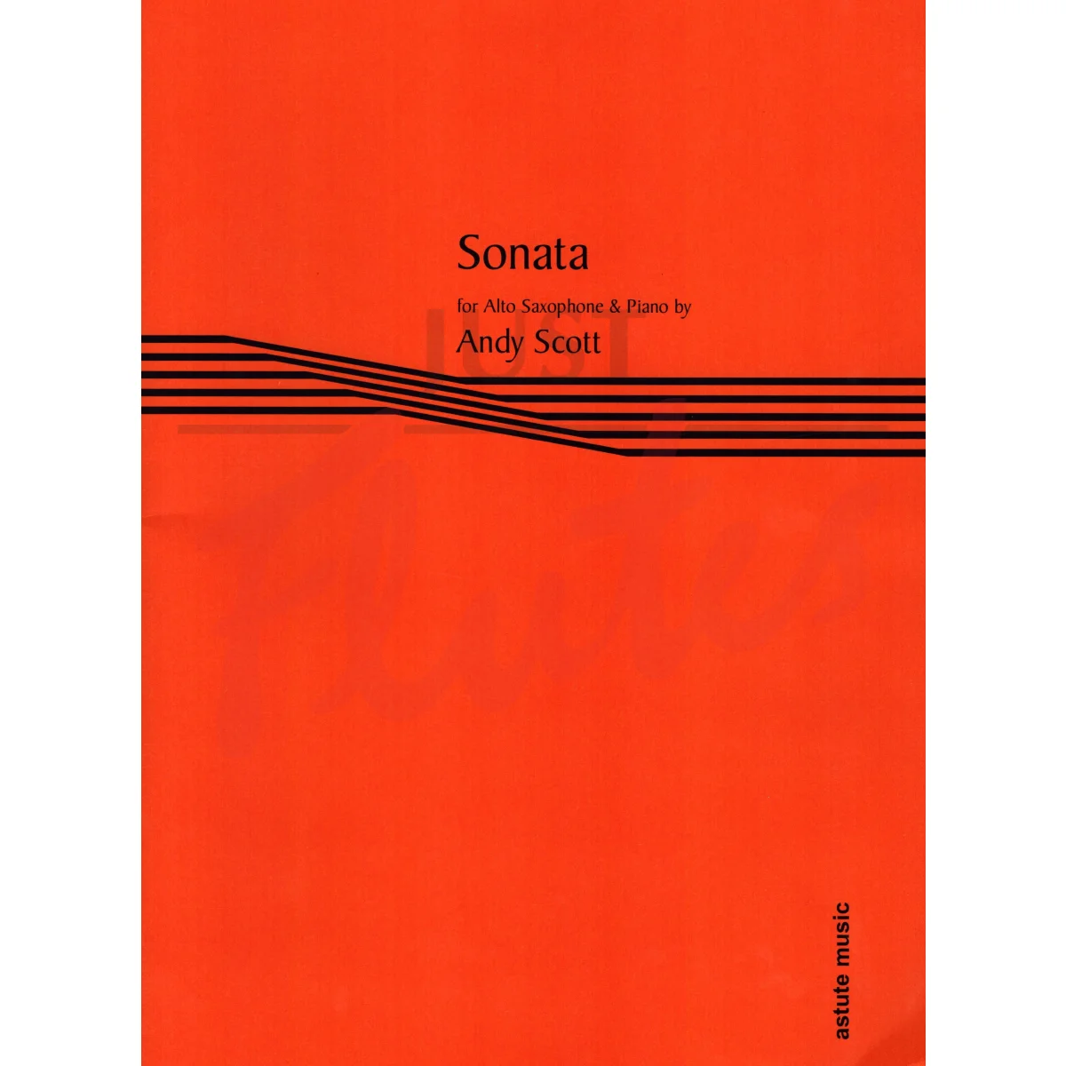 Sonata for Alto Saxophone and Piano