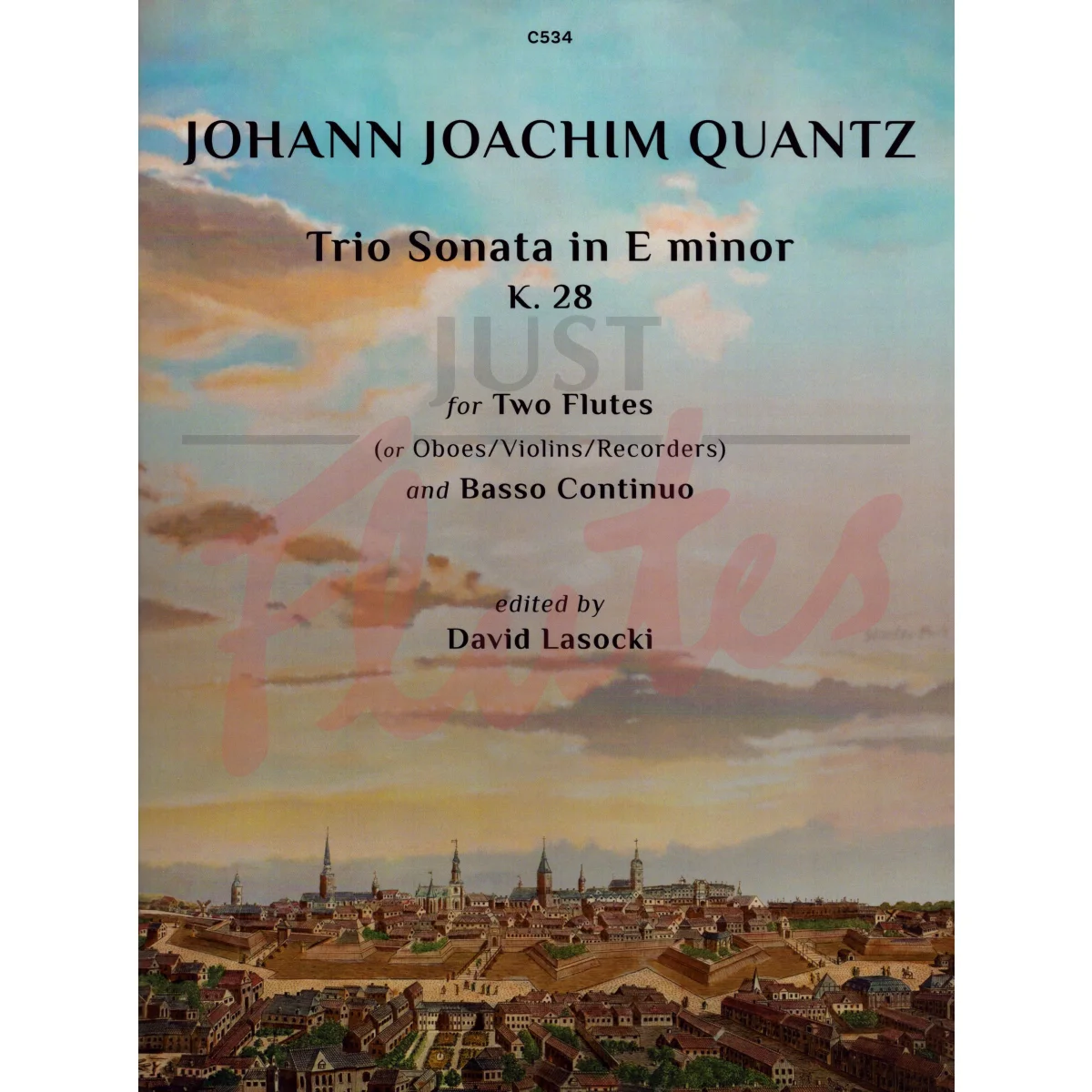 Trio Sonata in E minor for Two Flutes and Basso Continuo