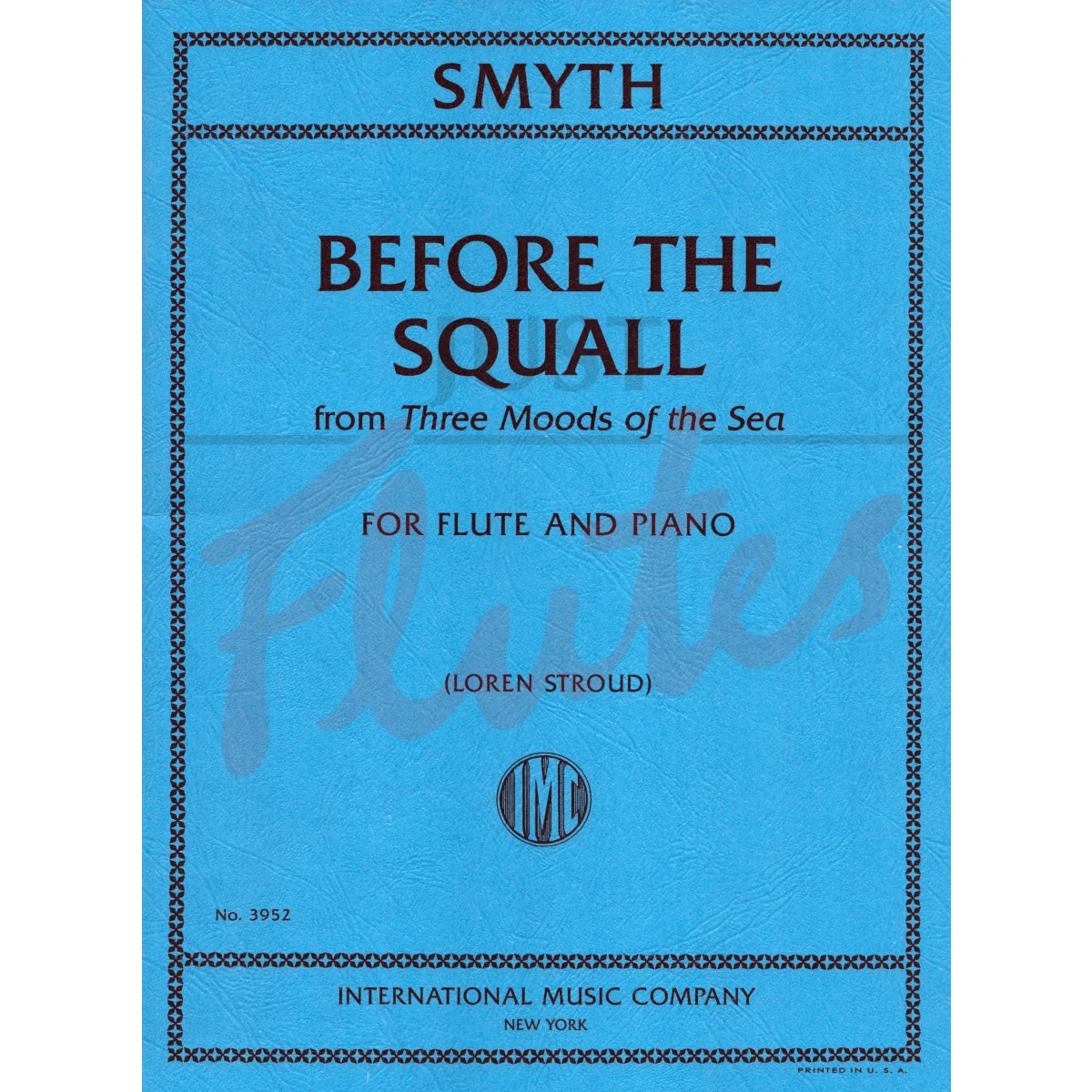 Before the Squall from &quot;Three Moods of the Sea&quot; for Flute and Piano