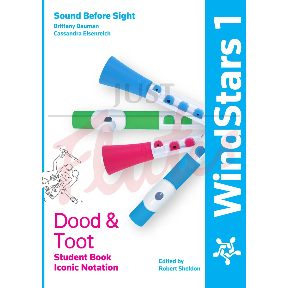 WindStars 1 for Dood &amp; Toot, Student Book [Iconic Notation]