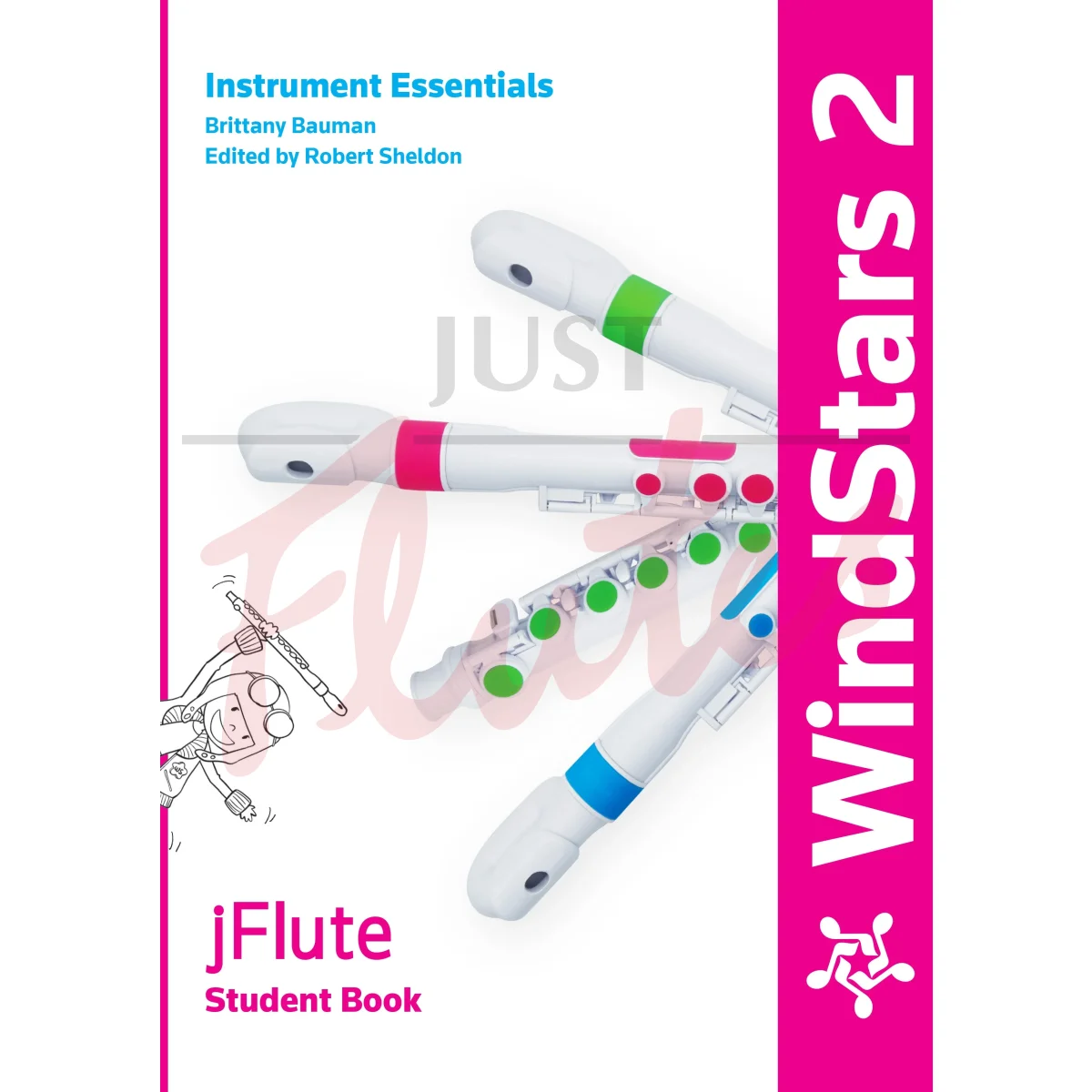 WindStars 2 for jFlute, Student Book
