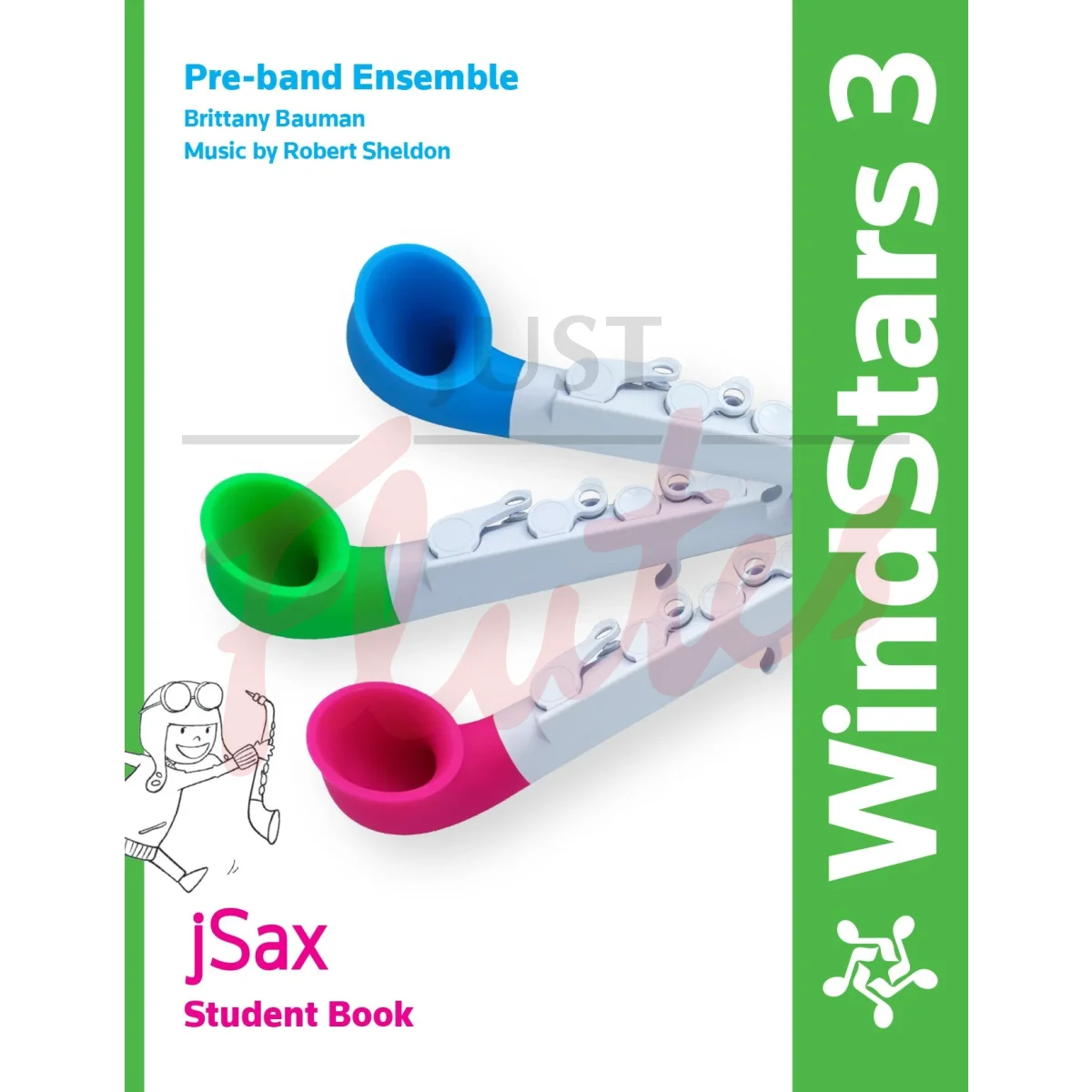 WindStars 3 for jSax, Student Book