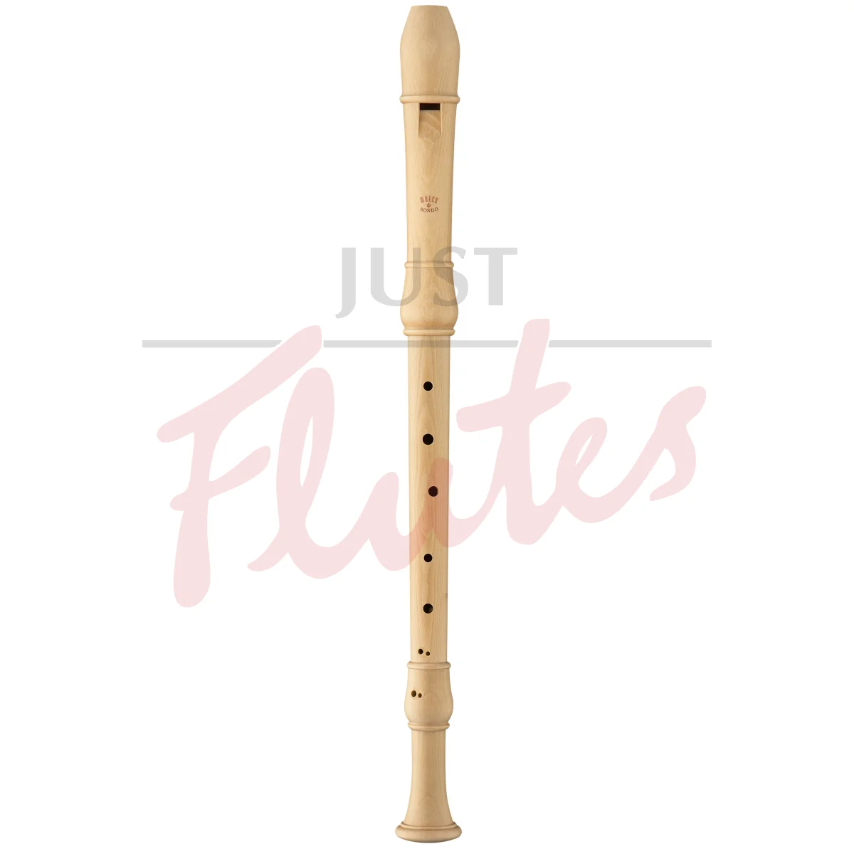 Moeck 2400 Flauto Rondo Unstained Maple Keyless Tenor Recorder