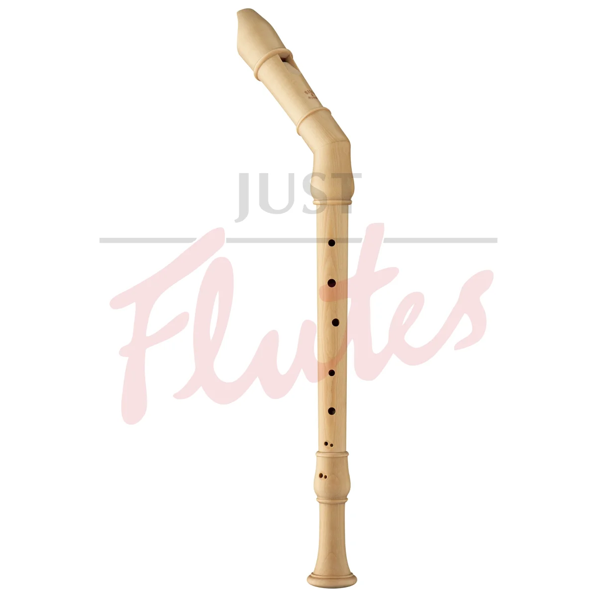 Moeck 2450 Flauto Rondo Unstained Maple Keyless Knick Tenor Recorder