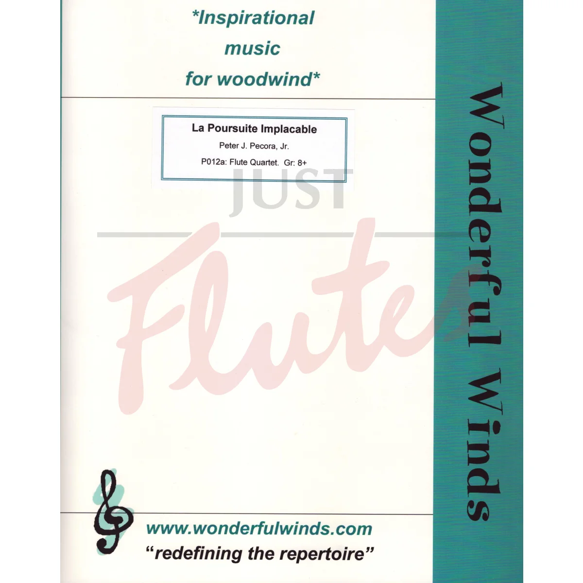 La Poursuite Implacable for Flute Quartet