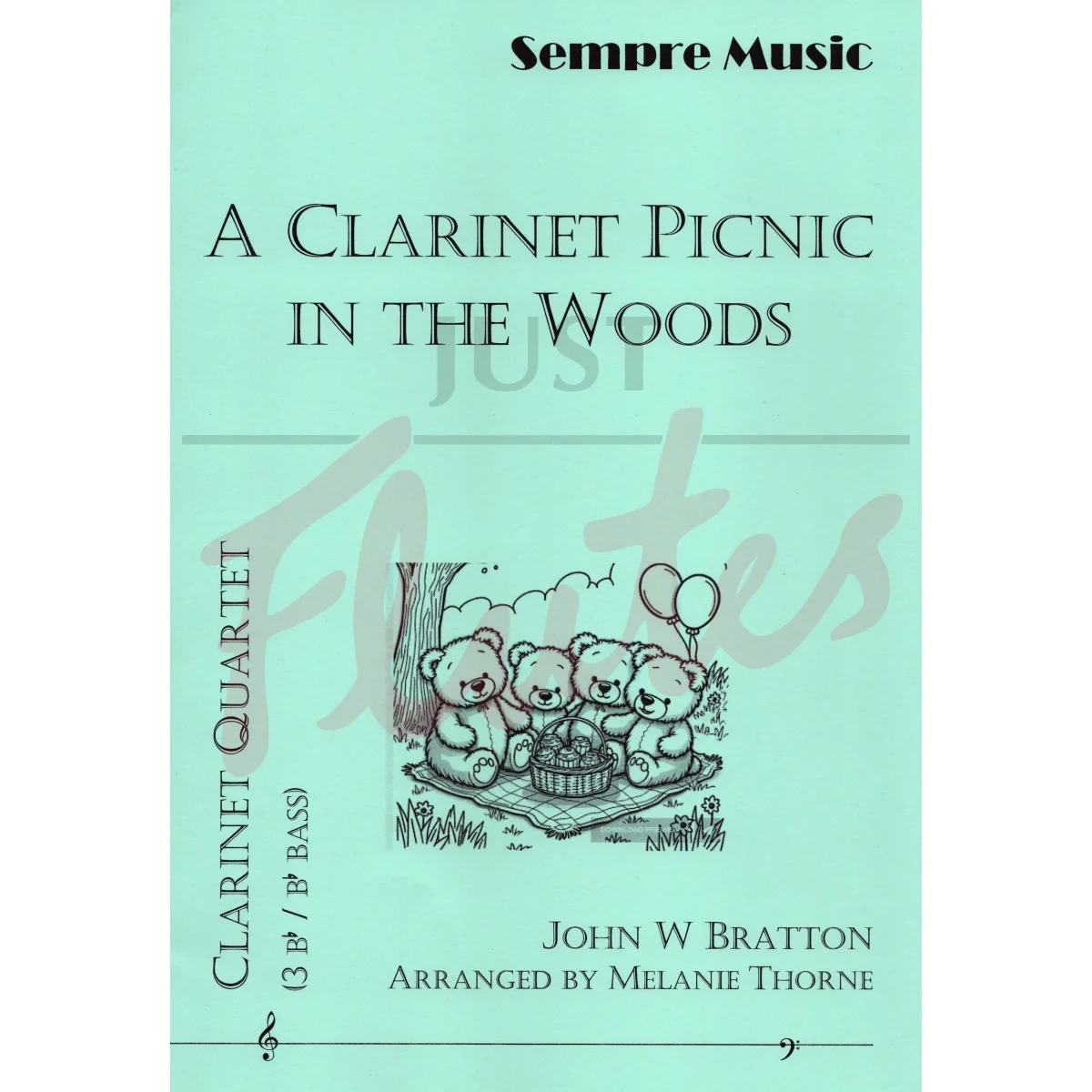 A Clarinet Picnic in the Woods for Clarinet Quartet