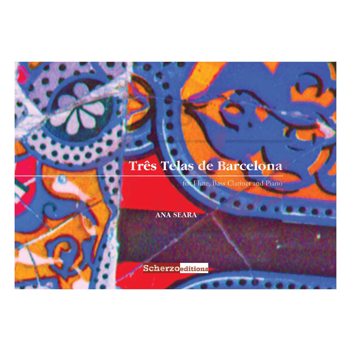 Três Telas de Barcelona for Flute, Bass Clarinet and Piano