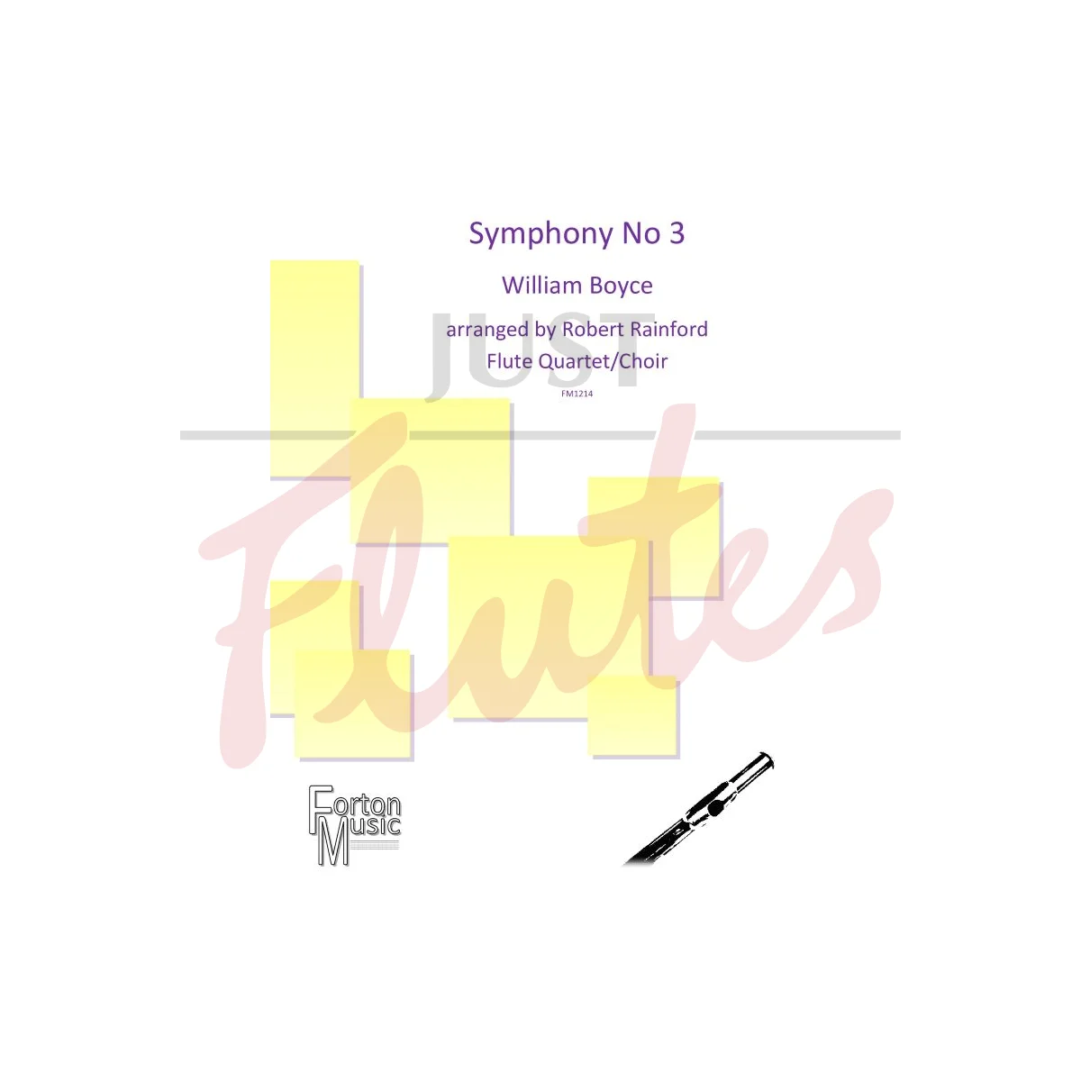 Symphony No. 3 for Two Flutes, Alto Flute and Bass Flute