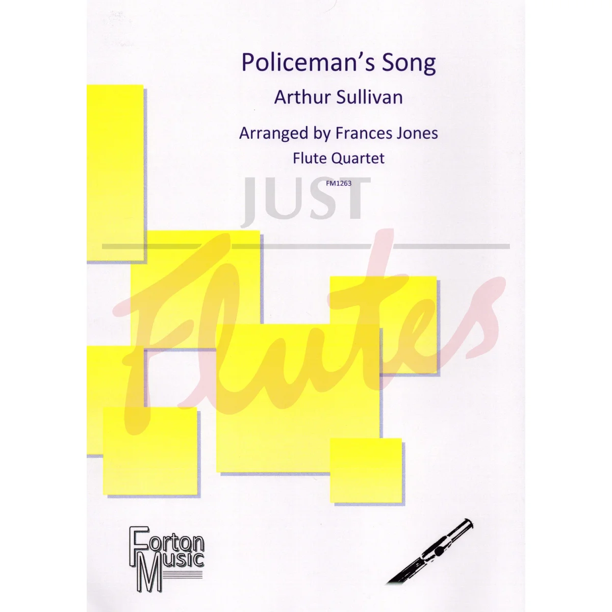 Policeman&#039;s Song for Mixed Flute Quartet