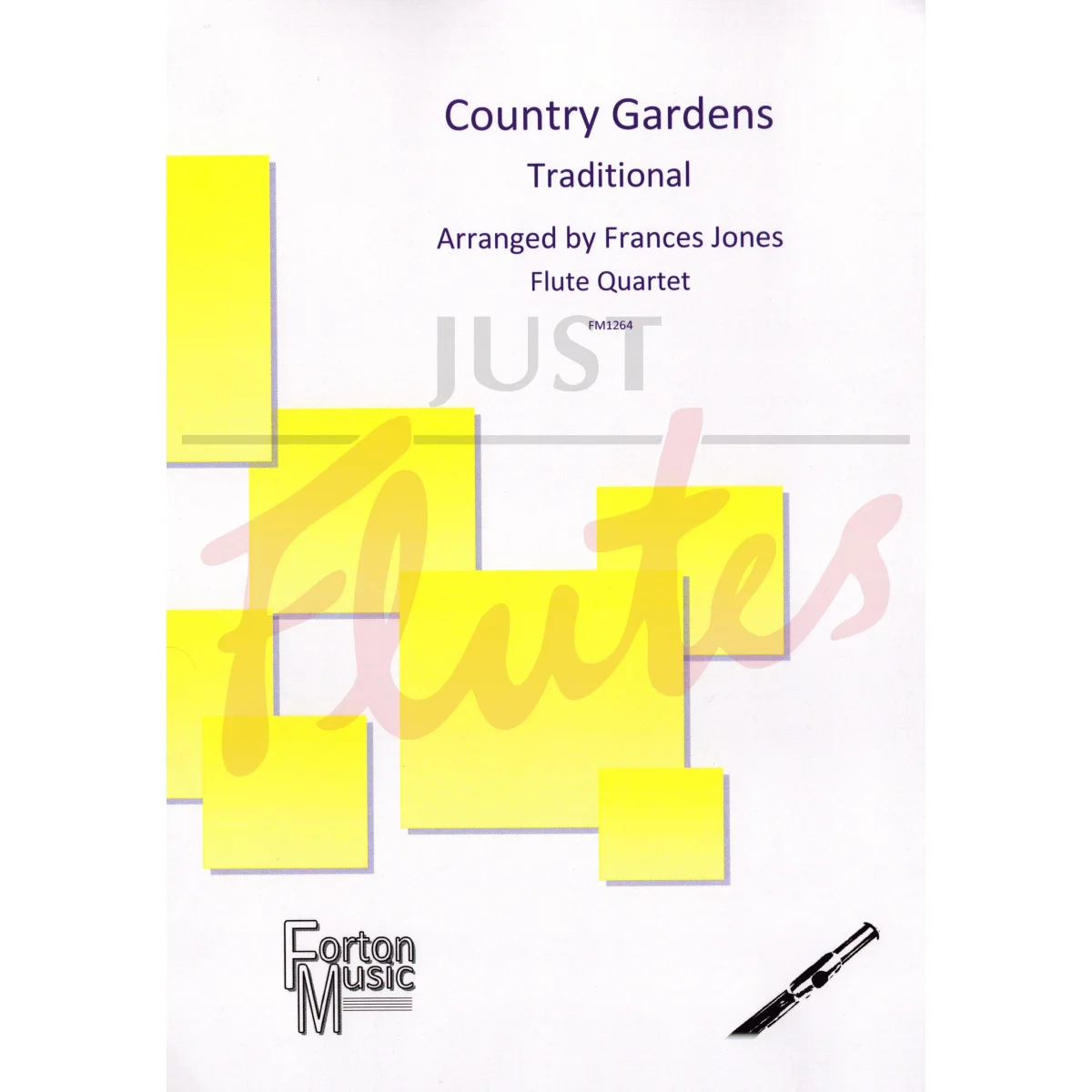 Country Gardens for Mixed Flute Quartet