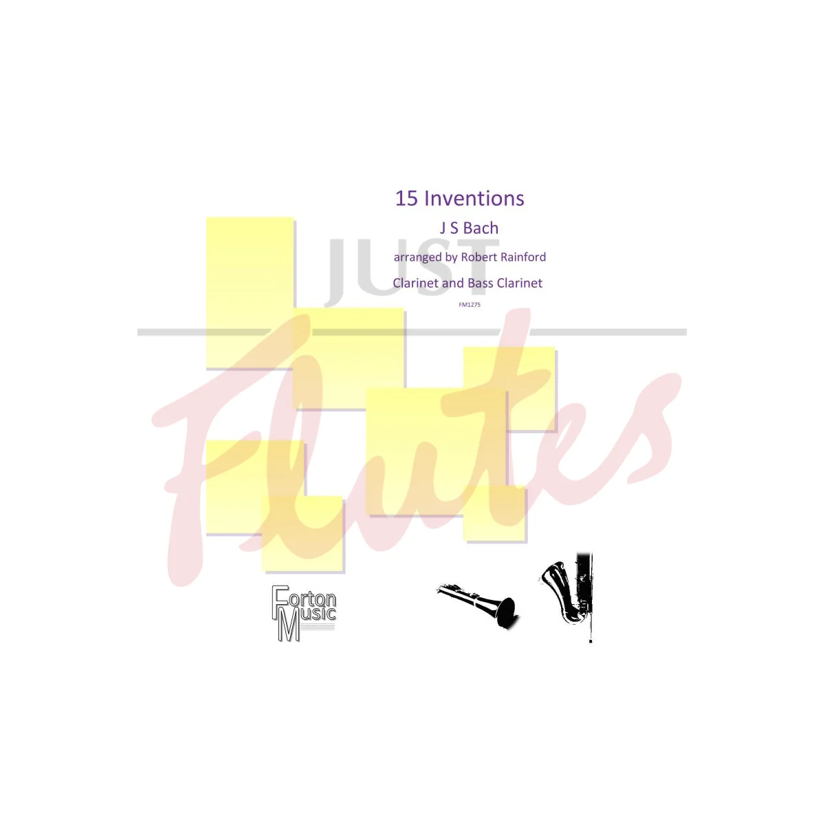 15 Inventions for Clarinet and Bass Clarinet