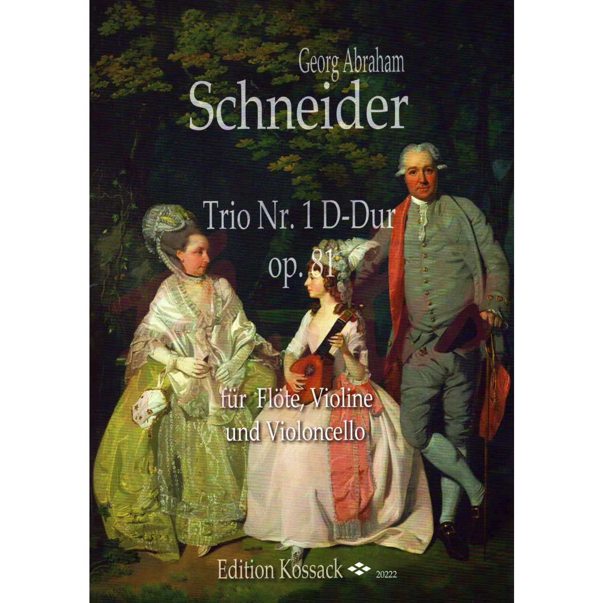 Trio No. 1 in D major for Flute, Violin and Cello