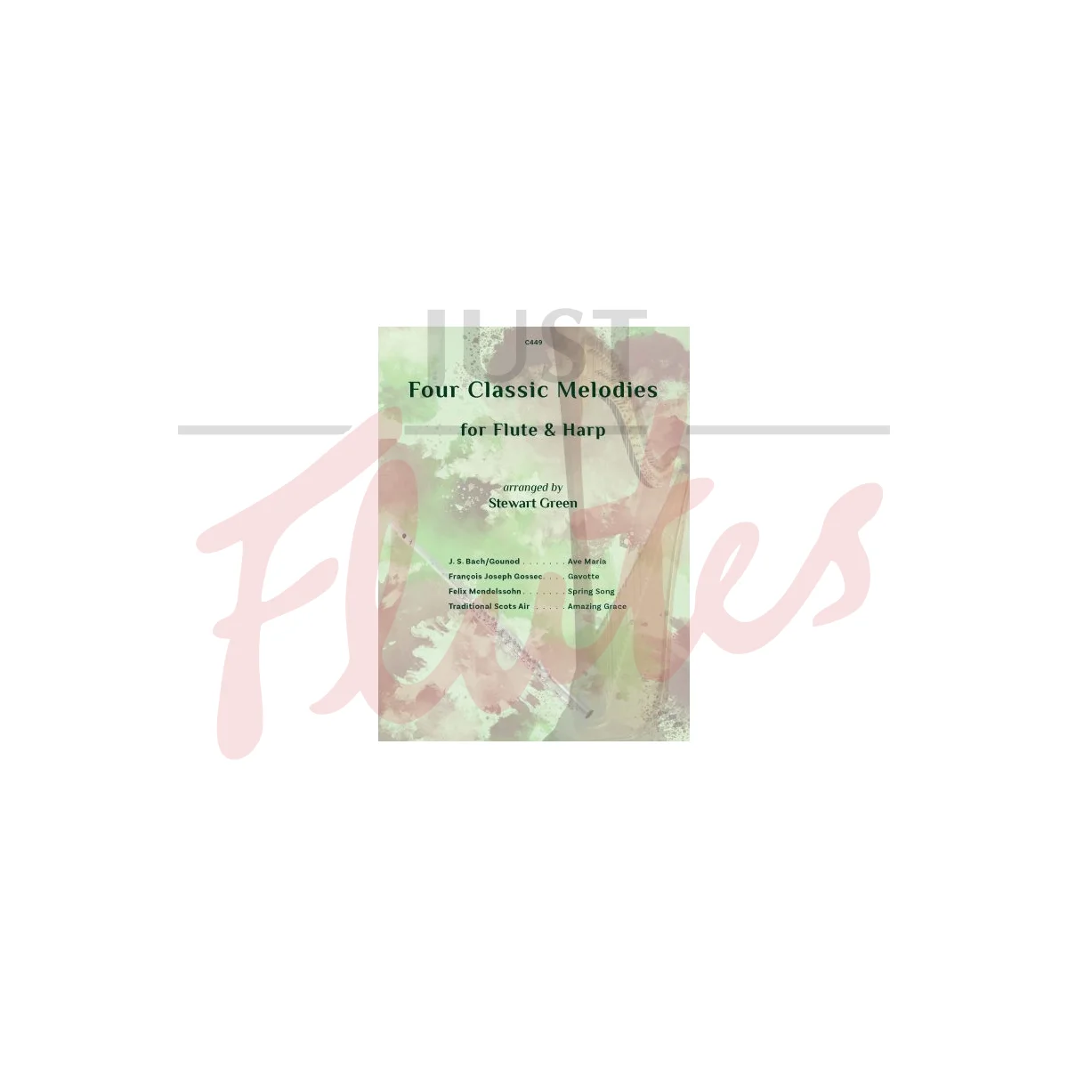Four Classic Melodies for Flute and Harp