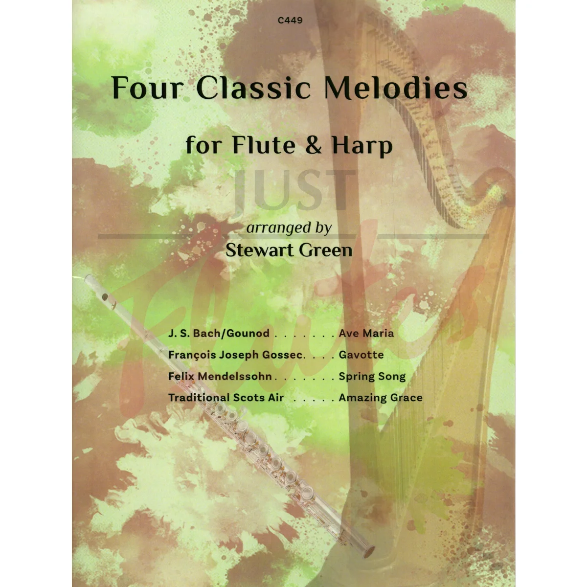 Four Classic Melodies for Flute and Harp