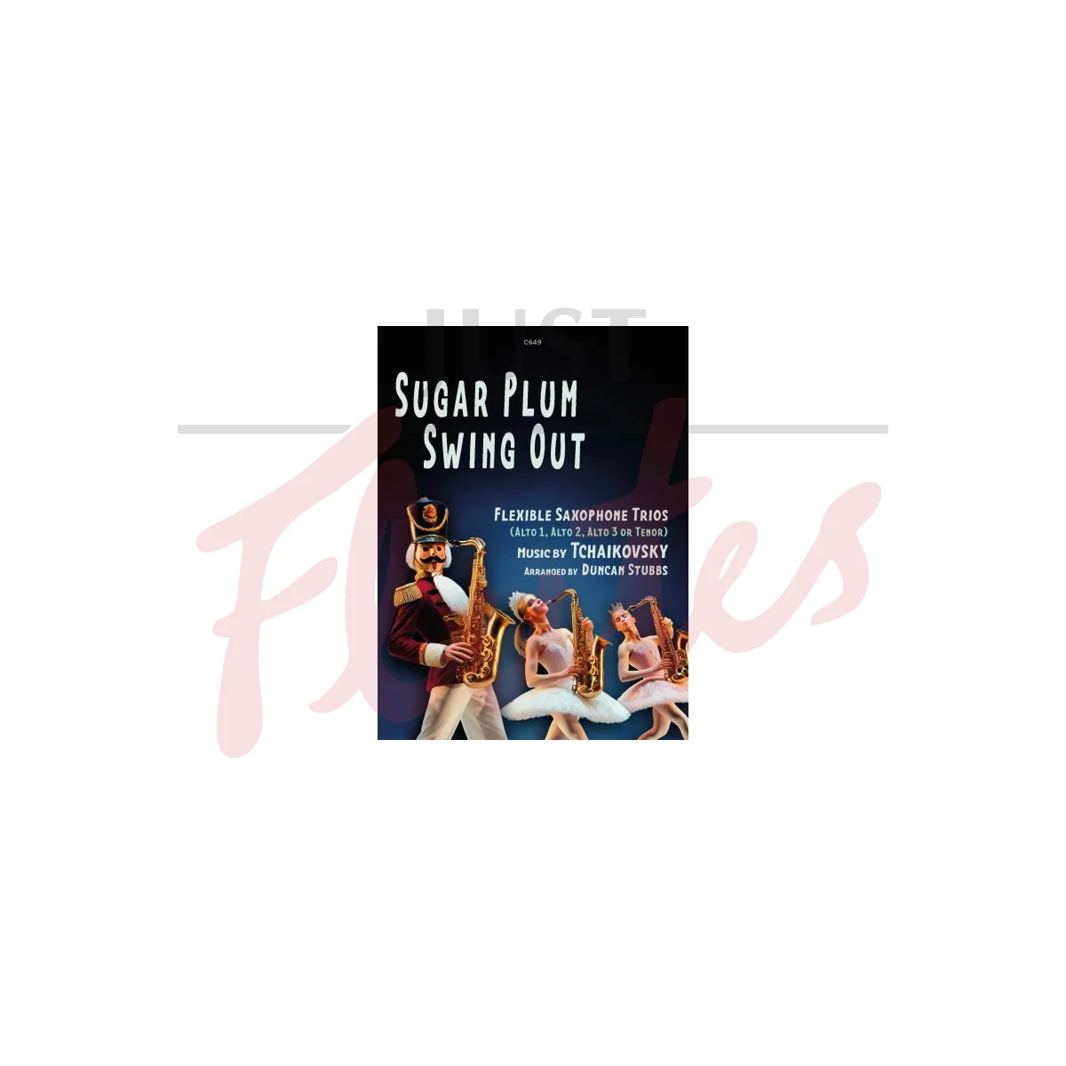 Sugar Plum Swing Out for Saxophone Trio