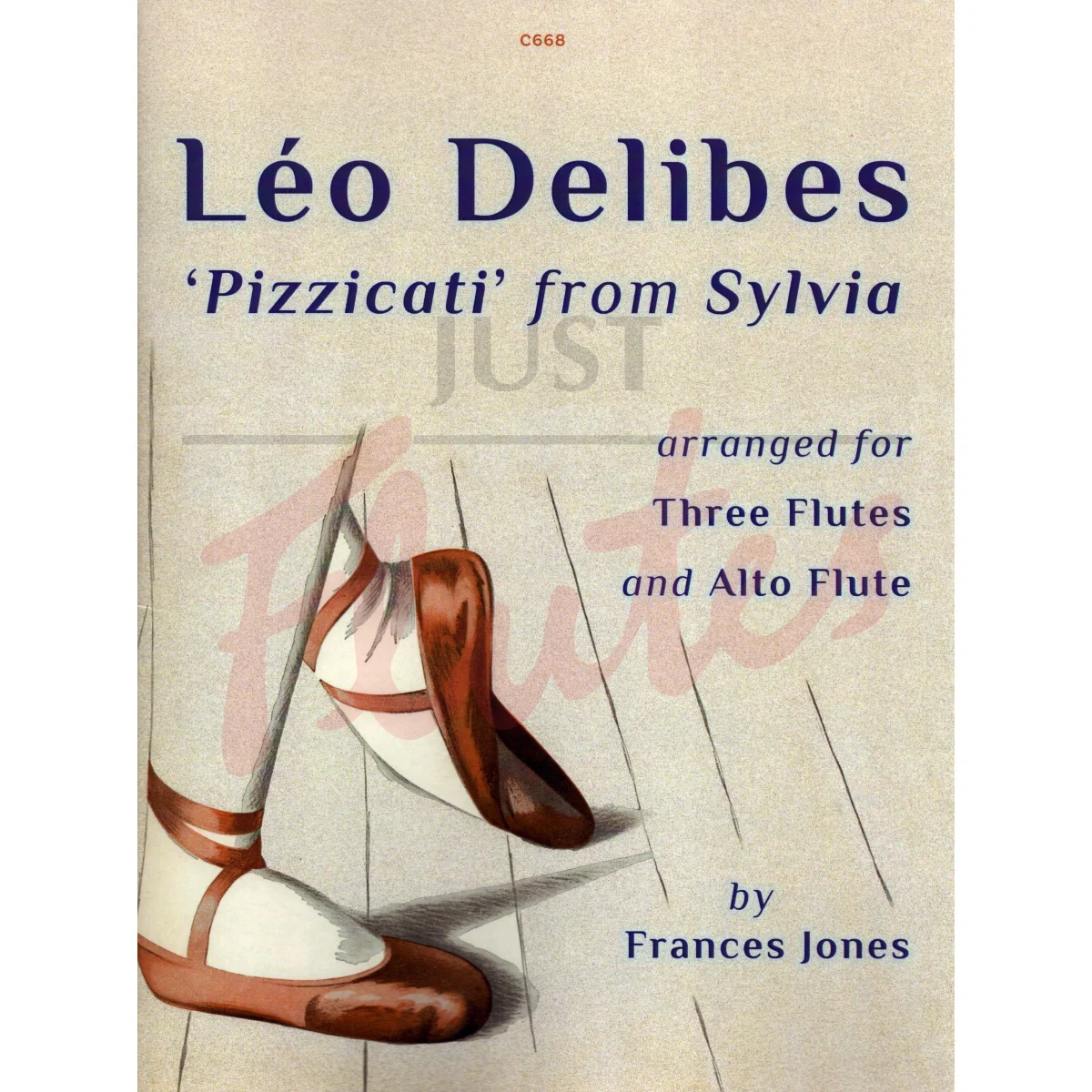 Pizzicati from Sylvia for Mixed Flute Quartet