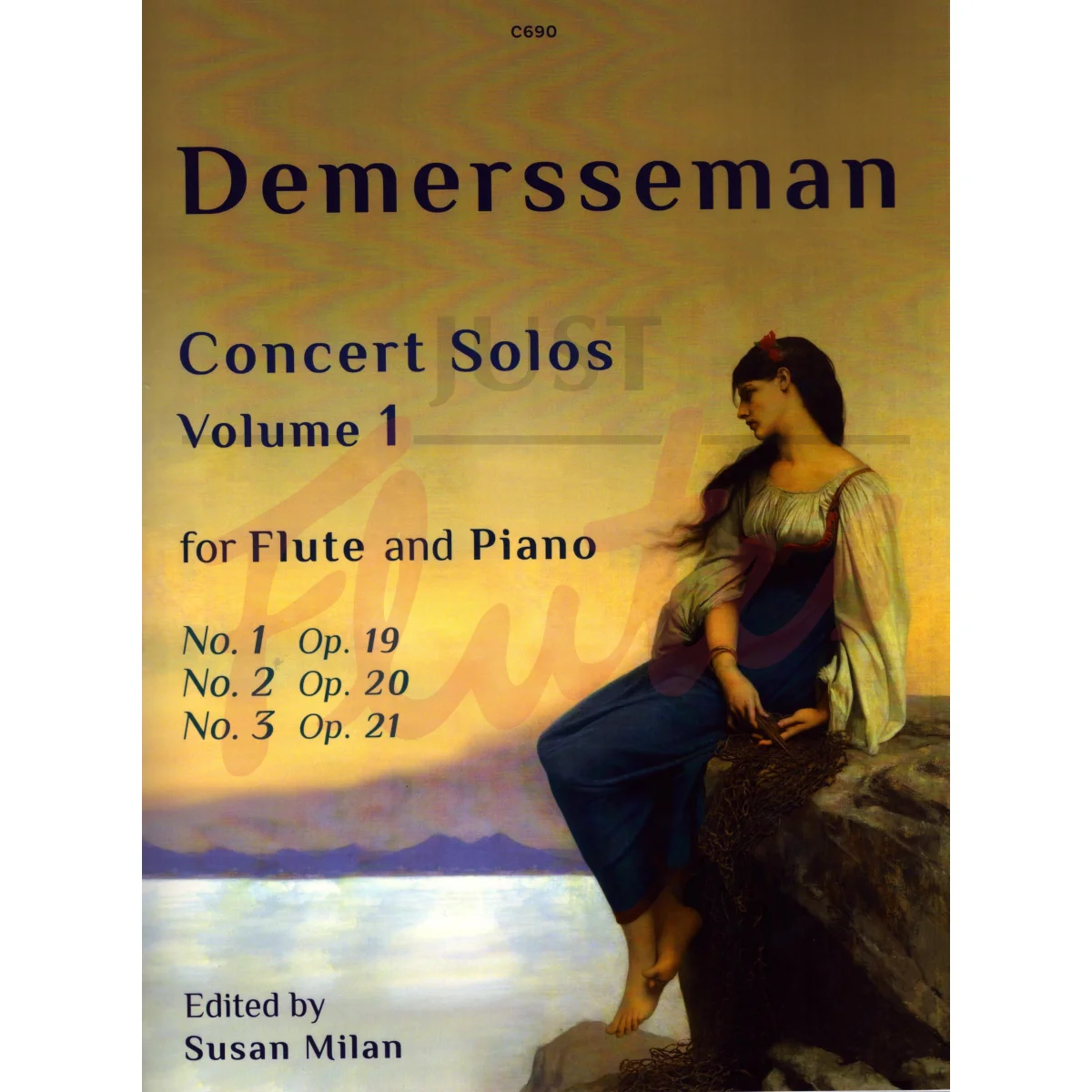 The Concert Solos  Nos. 1-3 for Flute and Piano