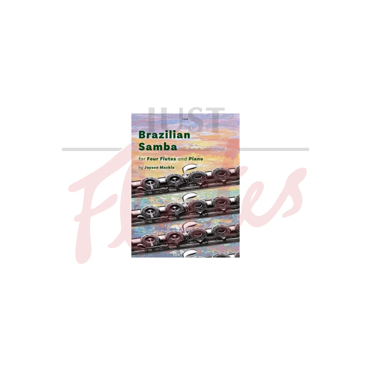 Brazilian Samba for Four Flutes and Piano